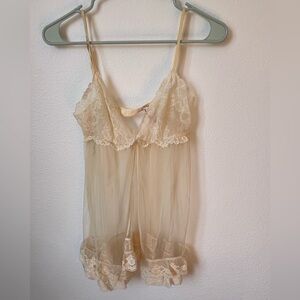 Victorias secret lace baby doll size XS